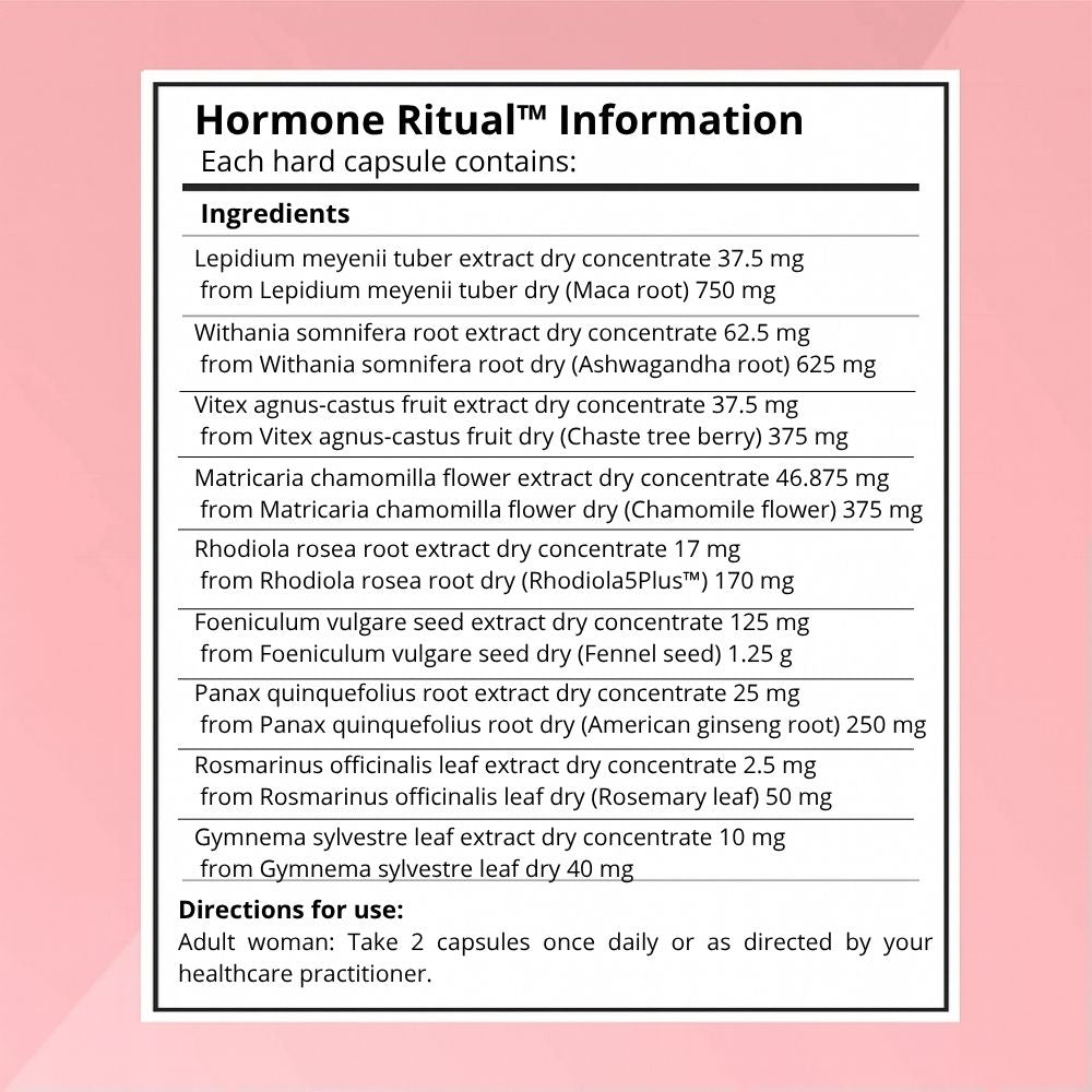 Hormone Ritual™ - Feel Like You Again Naturally